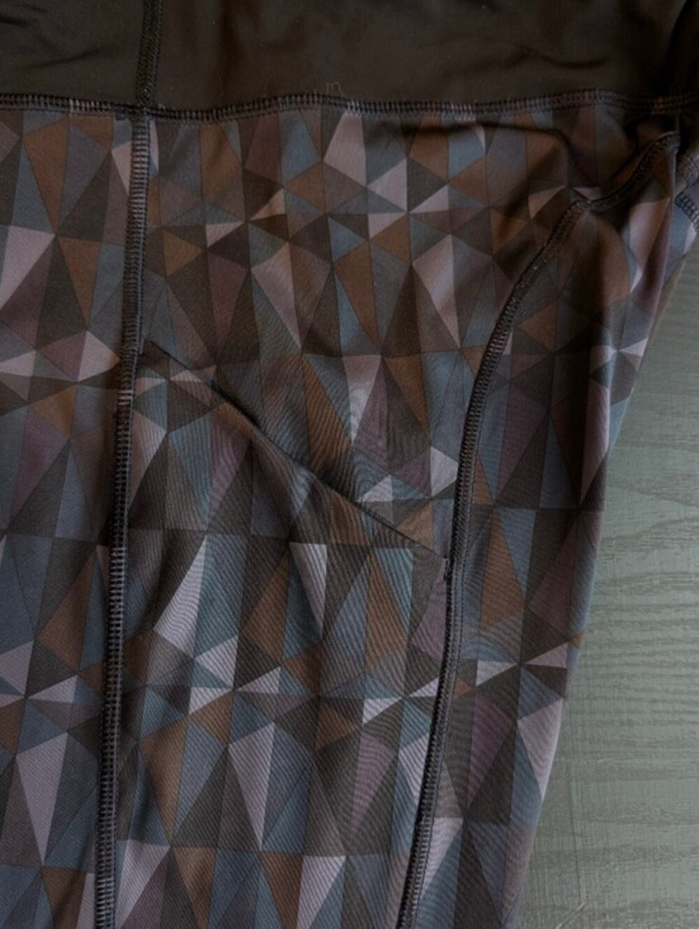 Lululemon Speed Tight II Stained Glass Love Nightfall Legging Sz 6 Side Pockets - Picture 4 of 15